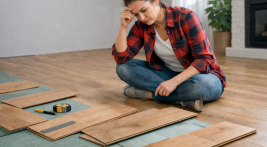 The most common mistakes when installing laminate flooring