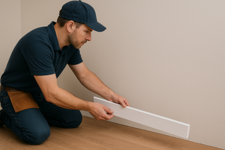How to choose skirting boards to match the floor and interior?