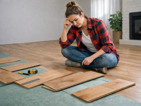 Nejčastější chyby při montáži podlahových panelů
